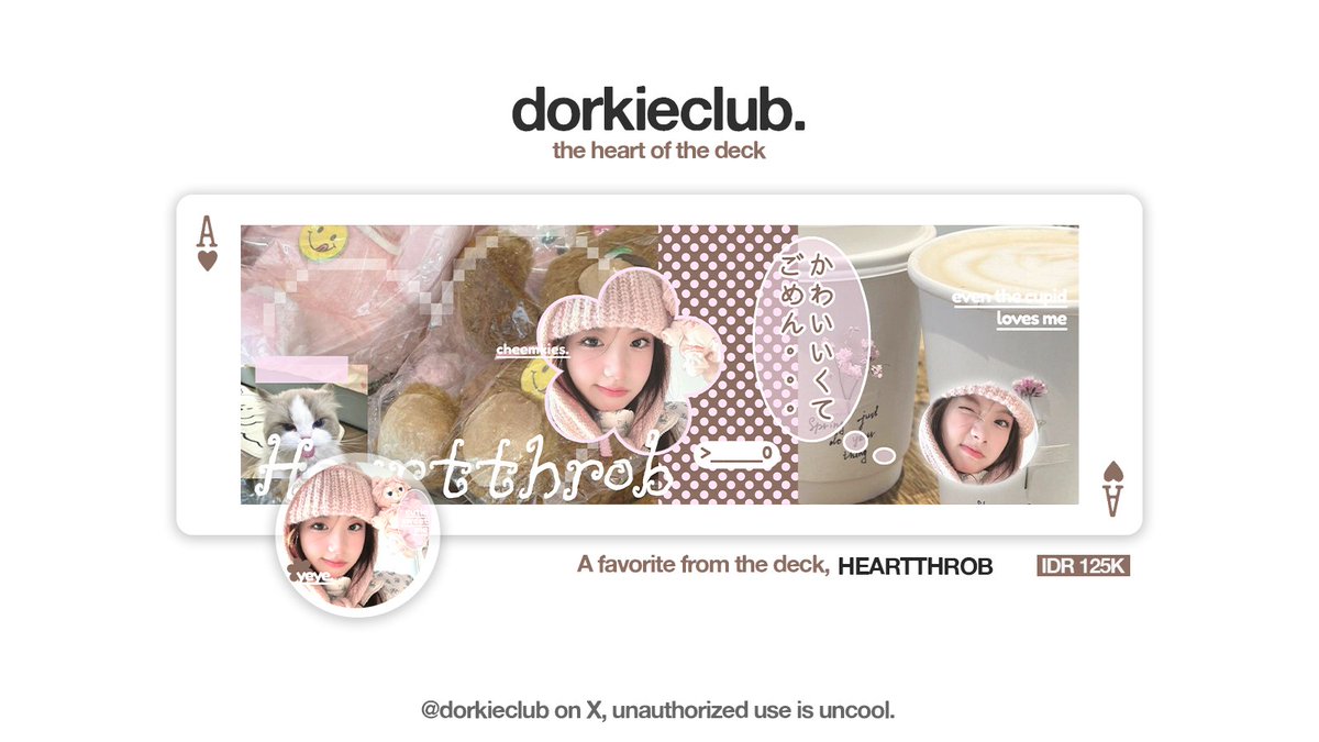 dorkieclub's tweet photo. Bantu RT? Terima kasih!

Deka membawa beberapa template layout imut for sale yang tersedia dalam file IPV (dapat diconvert ke PSD/Canva no fee), yang bisa dibawa pulang mulai sekarang melalui DM/ chat Tele Deka! Scroll for more details.

(4/6) #zonauang #zonaba #zonajajan https://t.co/lRUO226434