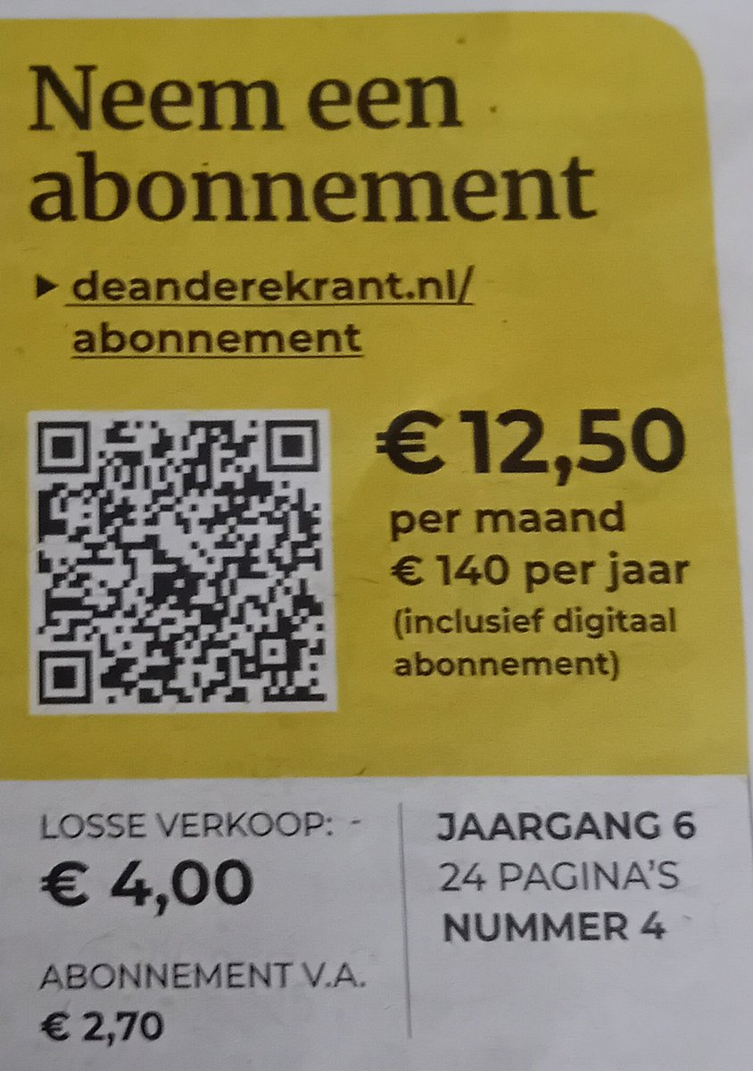 De gekleurdheid vd MSM ook zat?
Ben je ook een kritische en betrokken burger? 
Neem een abonnement op <a href="/AndereKrant/">De Andere Krant</a>.