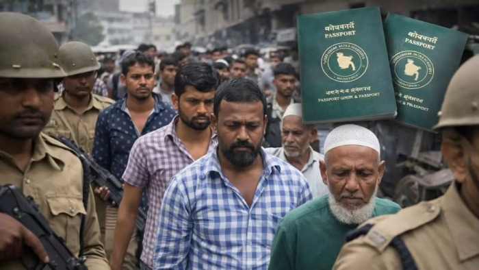 🚨मध्यप्रदेश में ३२७८ बांग्लादेशी घुसपैठियों की पहचान उजागर 

घुसपैठियों की संख्या को देखते हुए केवल इतने ही लोगों का पकडा जाना यह संकेत देता है कि अन्य लोगों ने भारतीय नागरिकता से जुडे प्रमाणपत्र जुटा लिए होंगे—इसमें कोई संदेह नहीं। इसलिए अत्यधिक गहन जांच की आवश्यकता स्पष्ट होती
