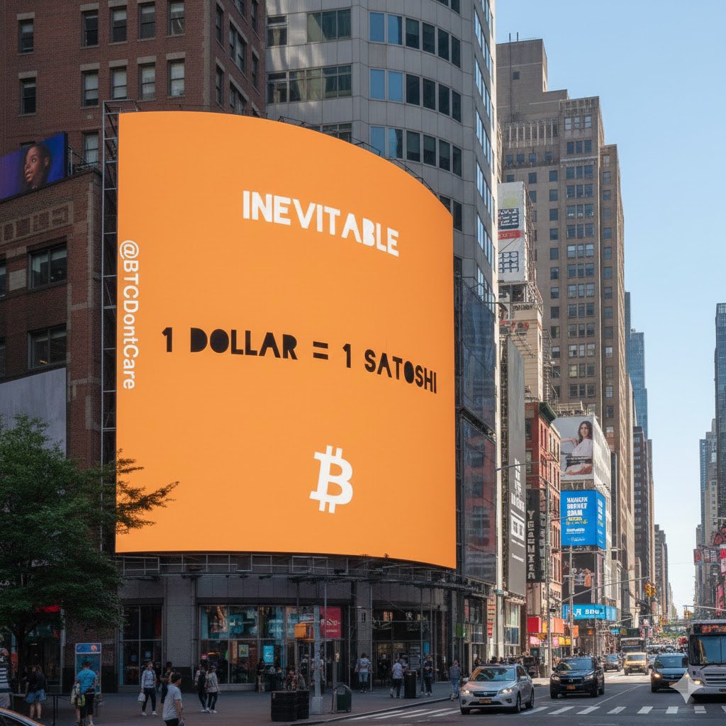 Bitcoin_Teddy At $88,000: $1 Dollar = 1,136 sats At $189,000: $1 Dollar =  529 sats