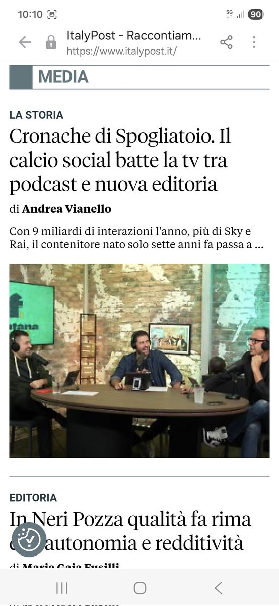 Il mio articolo su Italypost di oggi
