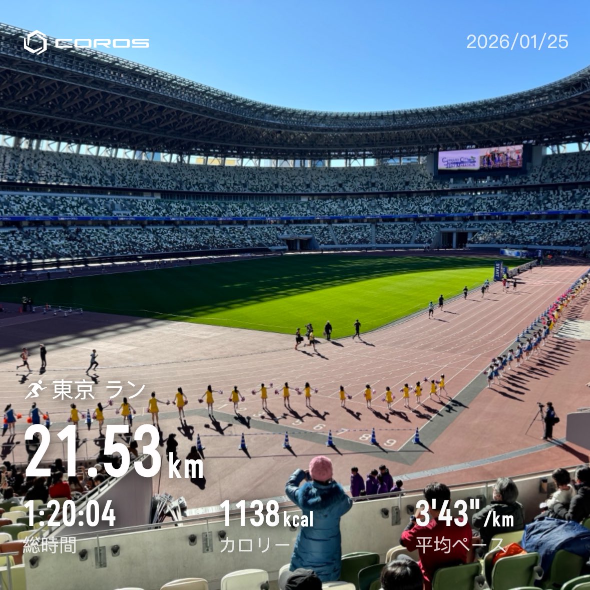 _kzkiyo's tweet photo. 新宿シティハーフ走ってきました🏃‍➡️
風も坂もきつかったですが、応援も多く楽しいコースでした！

娘も1kmの自己ベストを8ヶ月前の8’31から6’29に更新していて驚かされました🥹

もう少し暖かくて風が弱ければまた出たいです笑 https://t.co/FxRN3qF1jw
