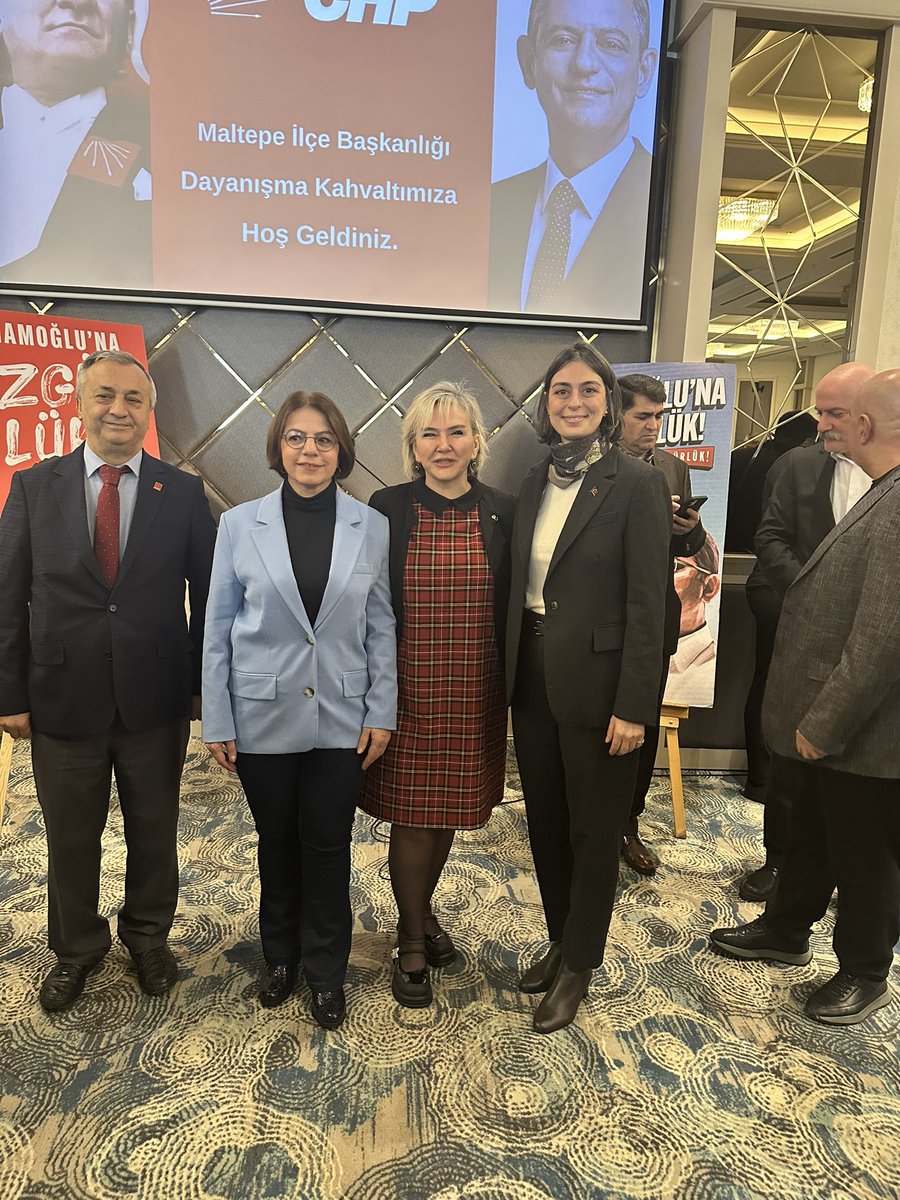 Bu bir dayanışma toplantısıydı ama aynı zamanda iktidara yürüyüşümüzün güçlü bir adımıydı.
Maltepe İlçe Başkanımıza ve Maltepe örgütümüze emekleri için teşekkürler.
Biz kazanacağız, Türkiye kazanacak.