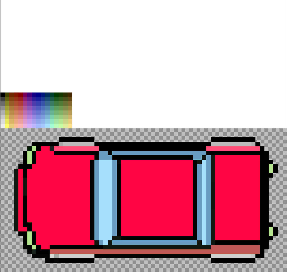TheRagerGame's tweet photo. Daily Devlog No. 43: We fixed the colors on an old car sprite, fixed an issue where the clock wasn't ticking in town, and added a new enemy who comes to the party and calls everyone stupid. See you tomorrow.
#car #indiedev #pixelart #ragerdev #gamedev https://t.co/t0HPnNS3wT