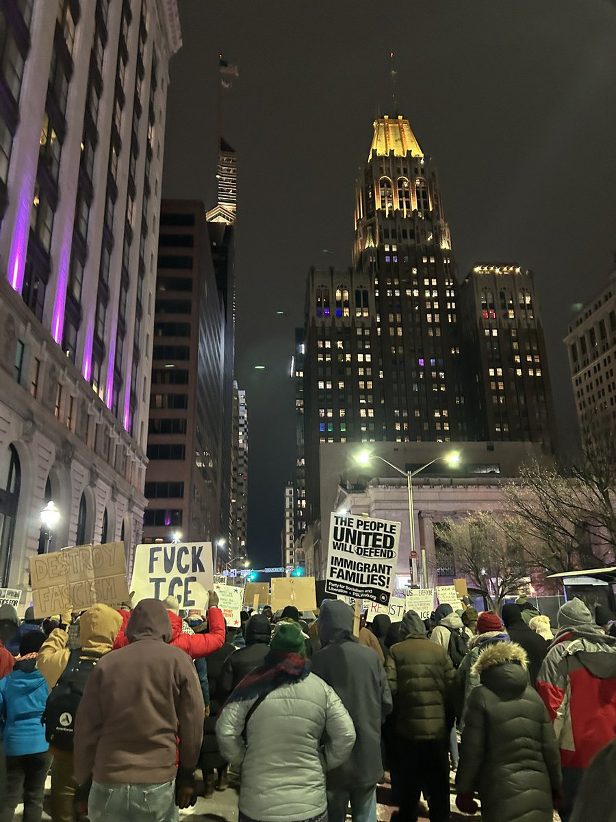 Last night here in a Baltimore. FUCK ICE!!