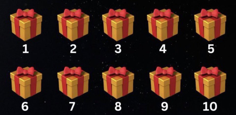 Çekiliş‼️‼️‼️🎟️

Aşağıdan bir KUTU seç yoruma yaz. 

3 kişiye Ücretsiz ABONELİK  ikramım olacak, 

2 kişiye de 3 BiN TL anında gönderilecektir. 

RT eden şansı X2’dir. 

Sonuçlar cuma günü açıklanacaktır 

Bol şanslar 💵💵💵✅‼️
#bist100 #xu100