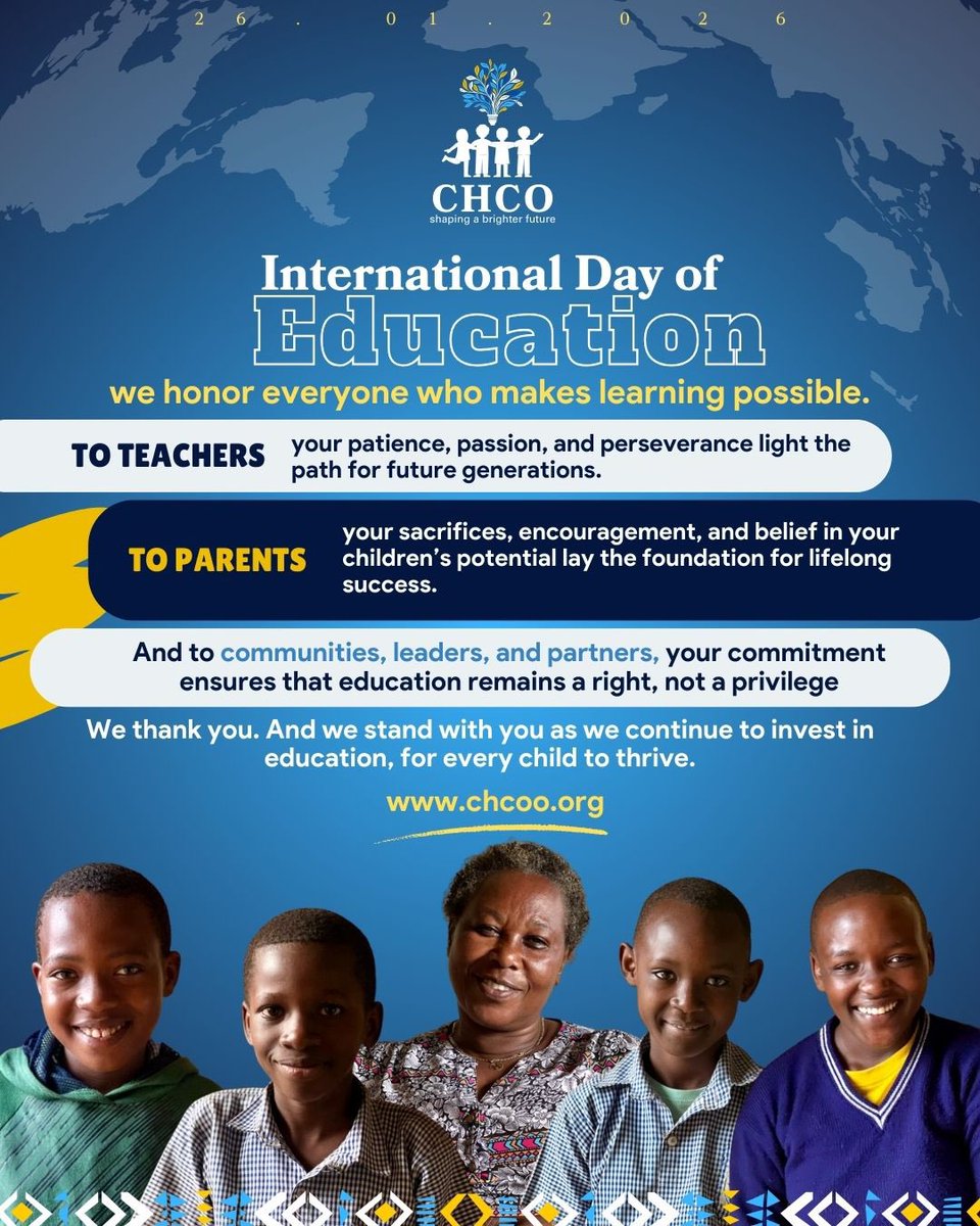 HAPPY INTERNATIONAL EDUCATION DAY!!
We are grateful for all the partners that make a dream come true every day and the future bright 🎆