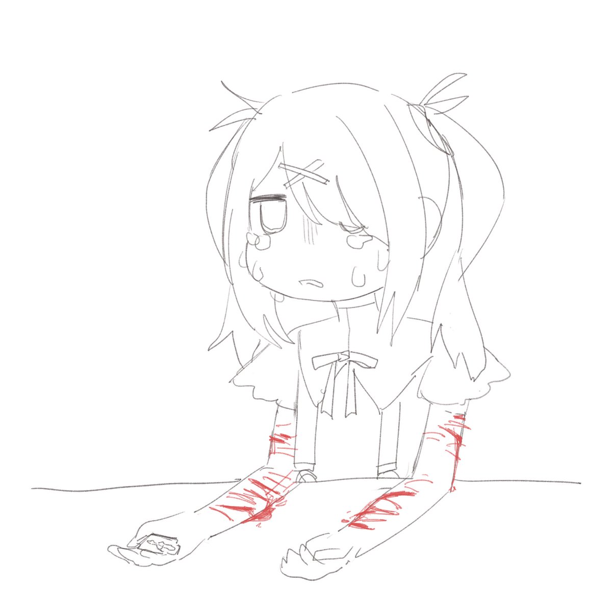blackbox_410's tweet photo. draw ur fav with ur problem challenge #NEEDY_pic https://t.co/XW0qwJdWey