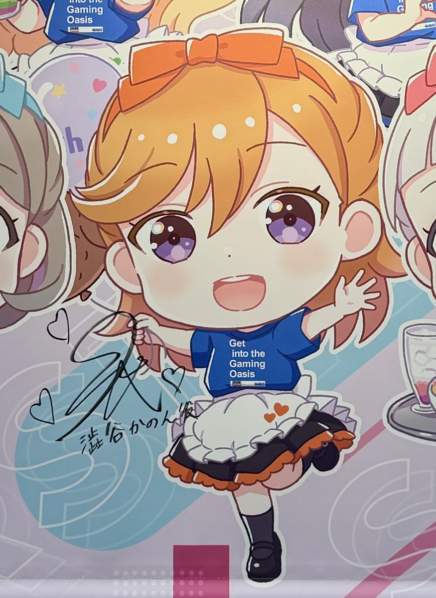 ハートが多めな さゆのサイン！💕 #Liella #澁谷かのん #伊達さゆり