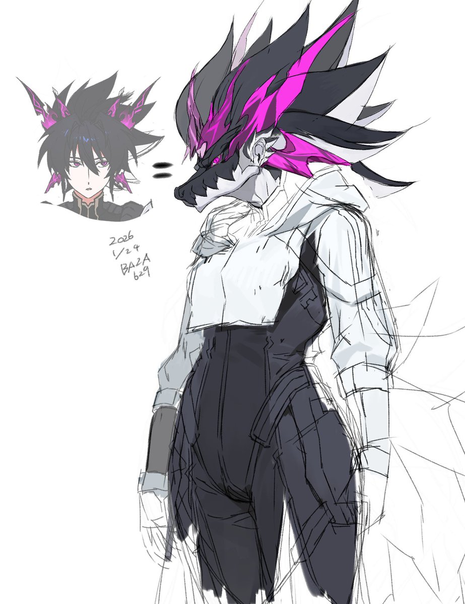 #OC #一次創作
#イラスト
WIP