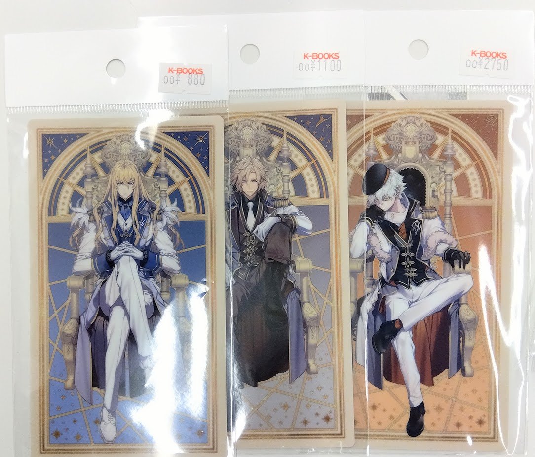 入荷情報】 『FGO』 オベロン アクリルスタンド 最終再臨展 編成カード