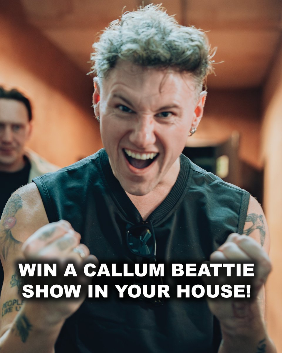 To celebrate the release of my new album INDI, I’m running a competition - and this one’s a bit mad… If you order INDI from my official store (callumbeattie.tmstor.es), you’ll be in with a chance of winning a personal Callum Beattie gig… in your own home. Yep - just me, my