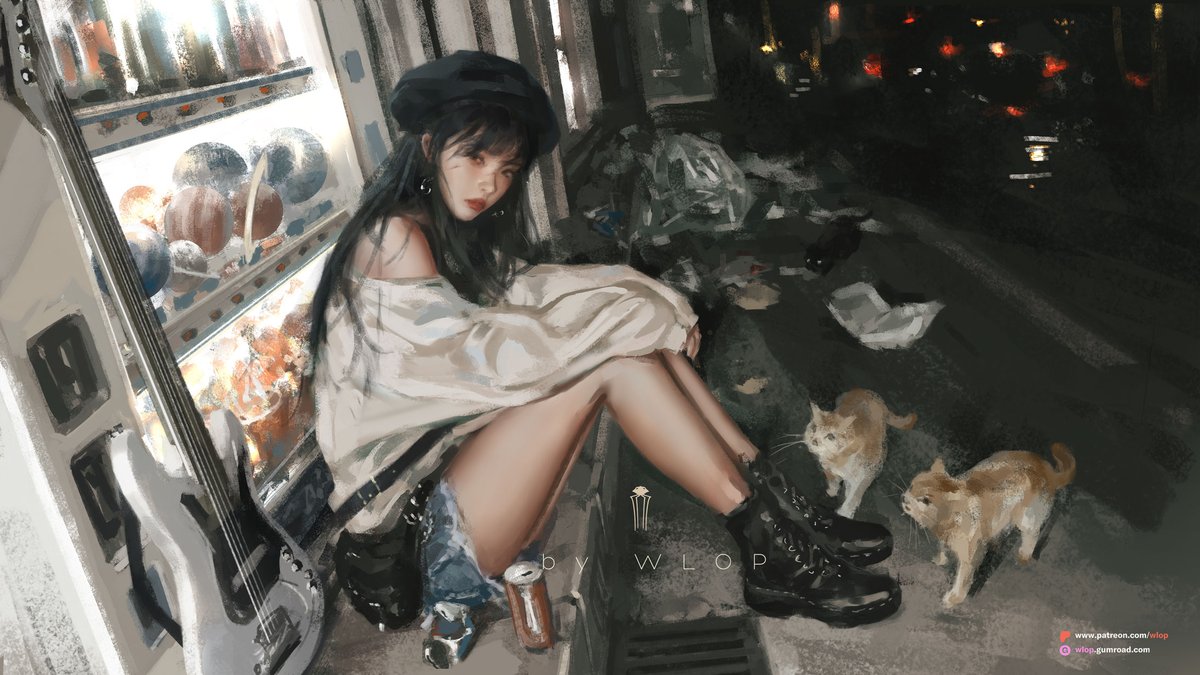 wlopwangling's tweet image. “We are all in the gutter, but some of us are looking at the stars.”