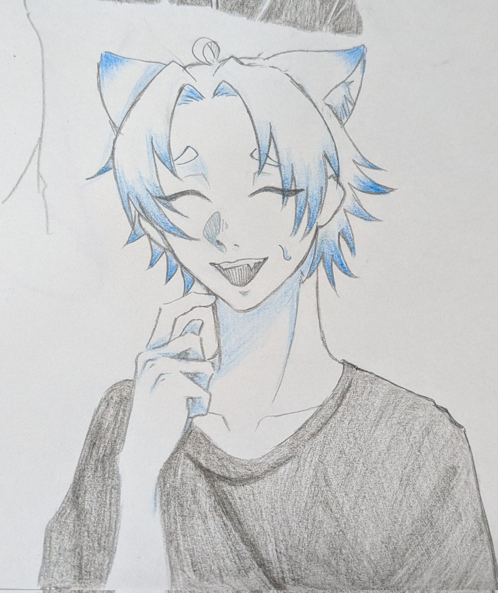 Nyan3011's tweet photo. 😸💦
 #OC https://t.co/GjXRqhVCLK
