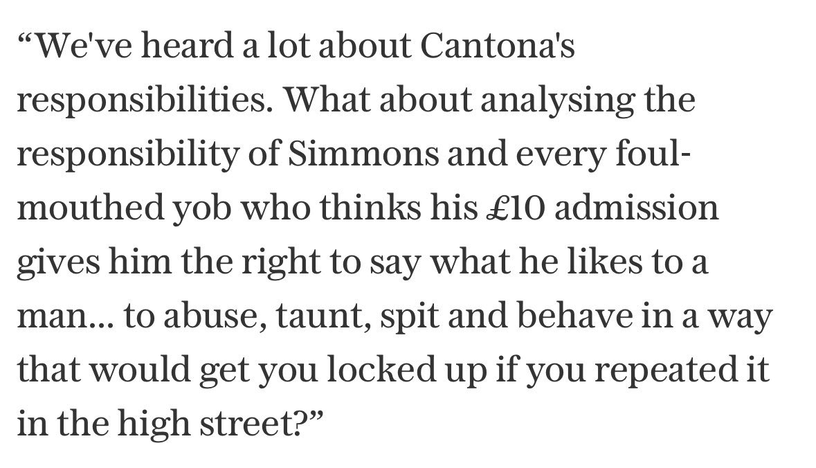 Jimmy Greaves on Eric Cantona’s infamous kung-fu kick, 31 years ago today…