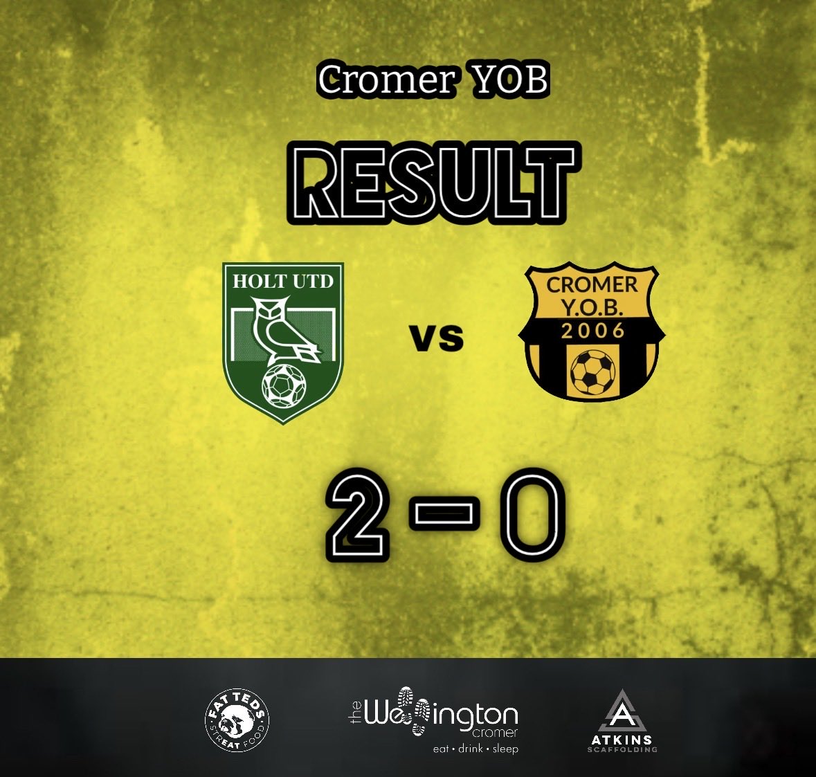 Cromer YOB FC tweet media