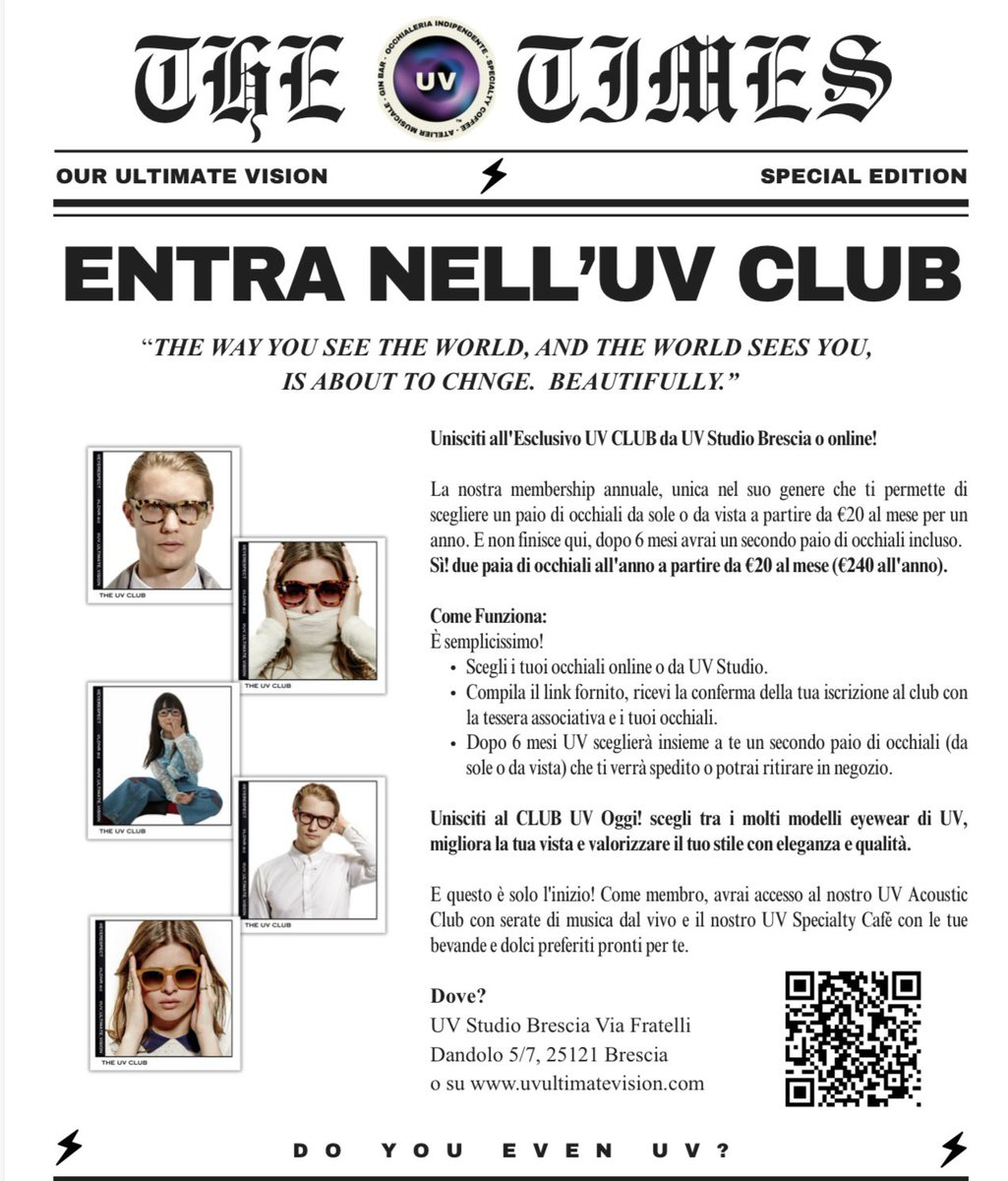 sunglassguru's tweet image. Join the UV Club @UltimaUv