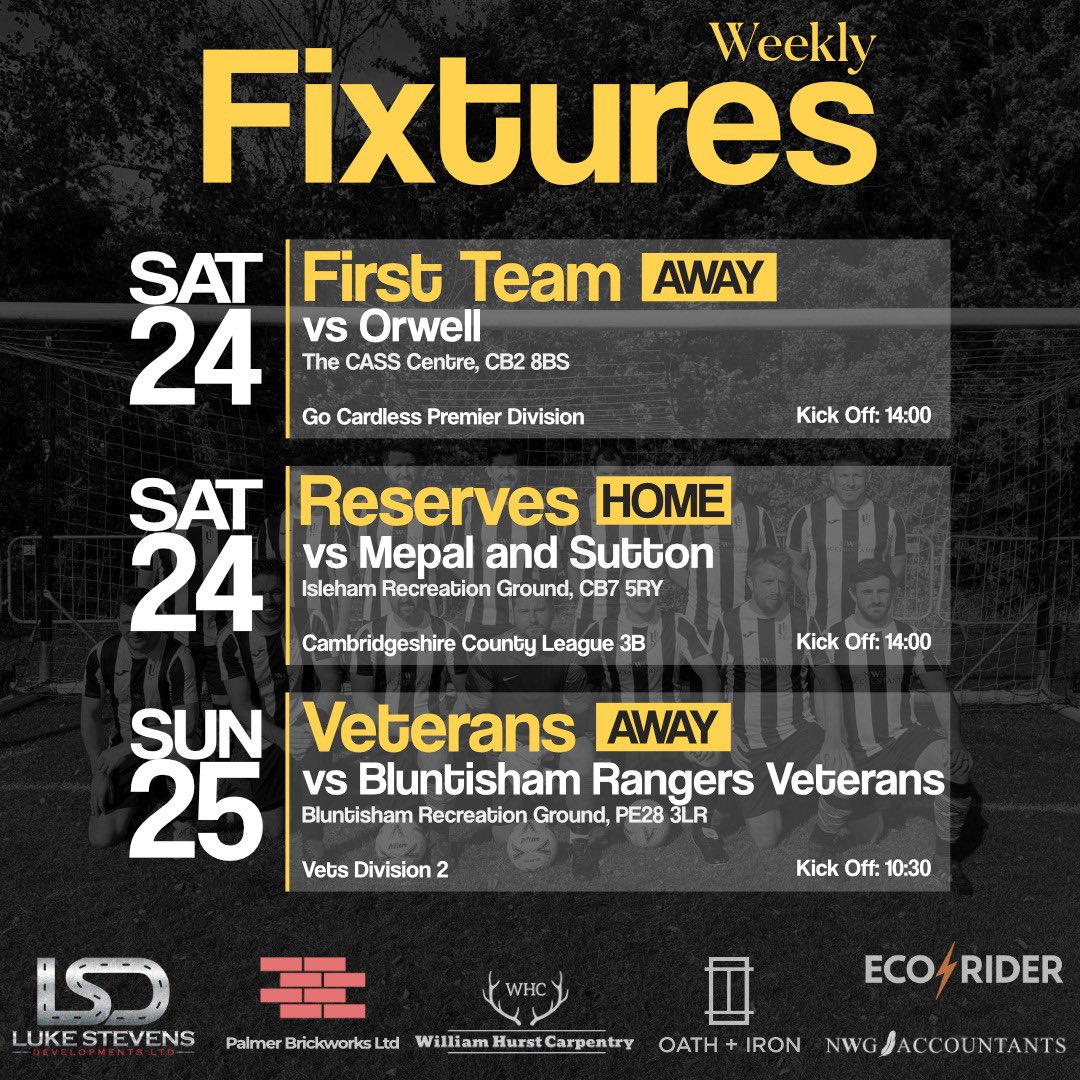 Isleham United tweet media