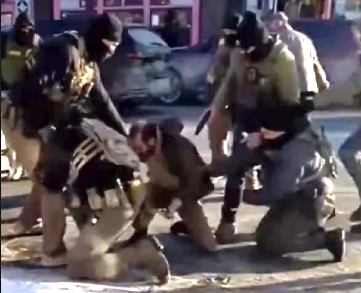 They shot him when he was on his knees, his back to them, unarmed, and defenseless.

Those who remember history are doomed to watch it repeat itself.