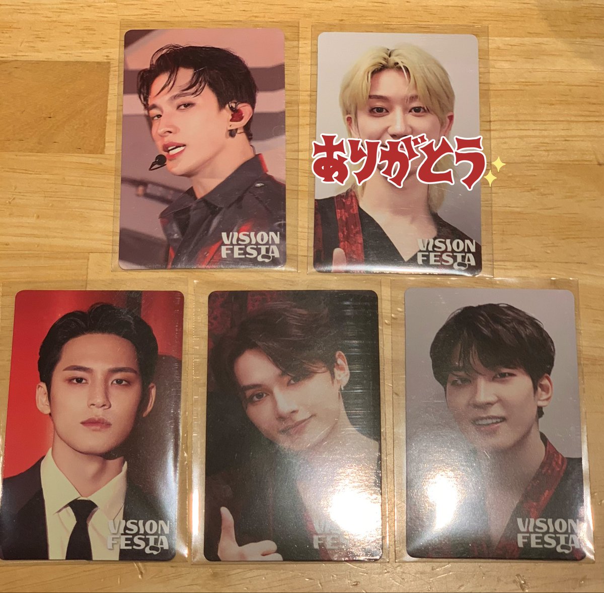 THE FACT MUSIC AWARDS EXHIBITION VISION FESTA 入場特典 トレカ 交換