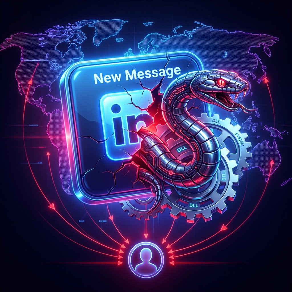TappyURL's tweet photo. New LinkedIn Phishing Scam Delivers Hidden Spyware via Direct Messages 💬☠️

Learn more 👉🏻 https://t.co/T5jbH81SPv

#tappyurl #urlshortener #news #TechNews #NewsUpdates #newupdate #message #phishing #scam #spyware #linkedin #python #vulnerable #exploitation #hack #hacker https://t.co/JPOEFHcjpS