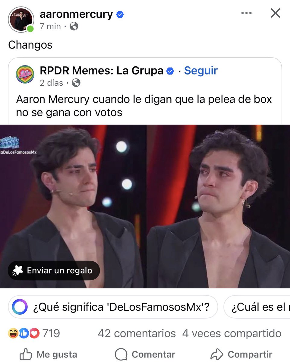 trashyslashers's tweet image. El aaron 😂