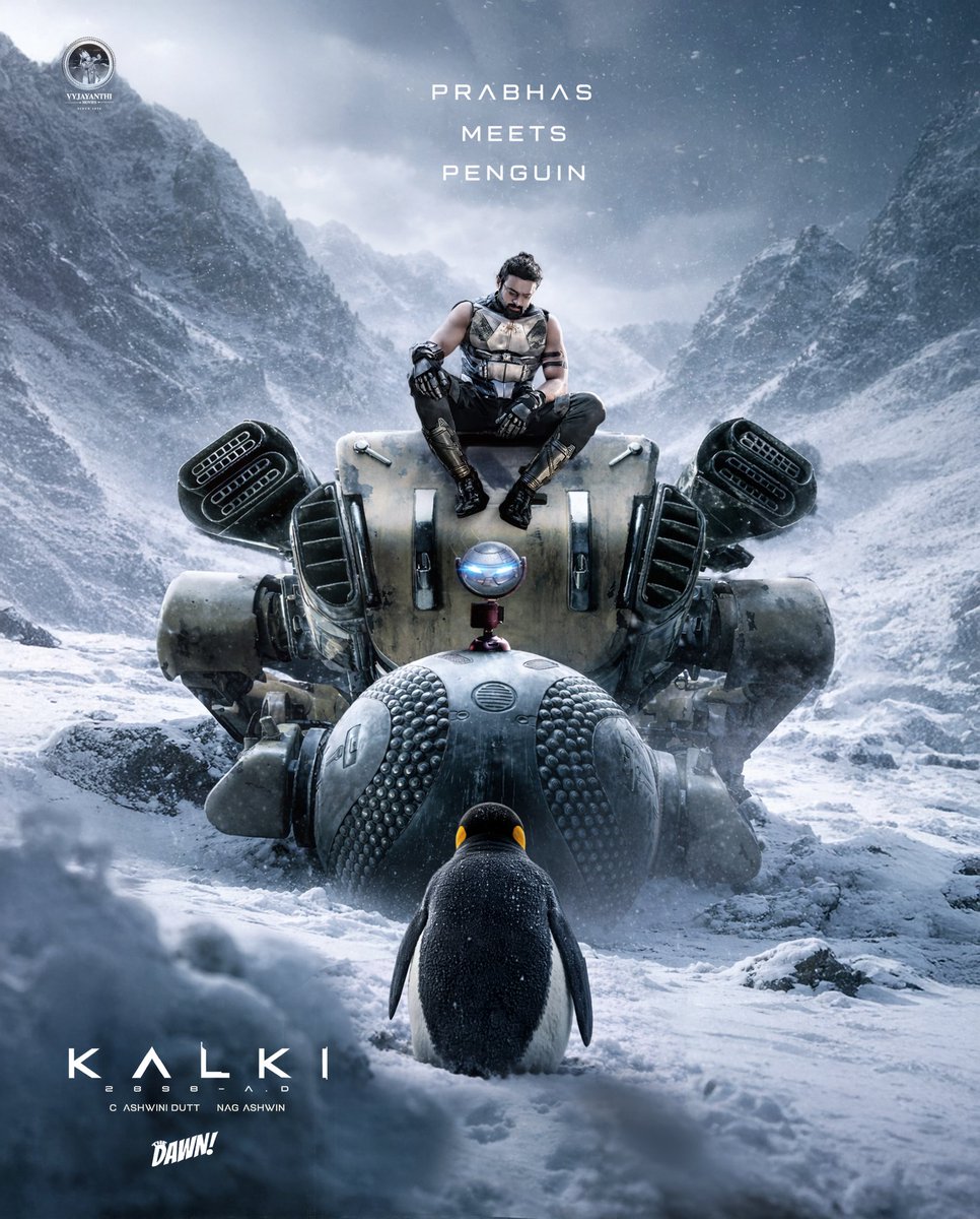 What if #penguin meets #Prabhas ❄️🦖
Follow for more designs 🗡️
<a href="/nagashwin7/">Nag Ashwin</a> <a href="/VyjayanthiFilms/">Vyjayanthi Movies</a> <a href="/Kalki2898AD/">Kalki 2898 AD</a> 
#Kalki2898AD‌‌ #NagAshwin