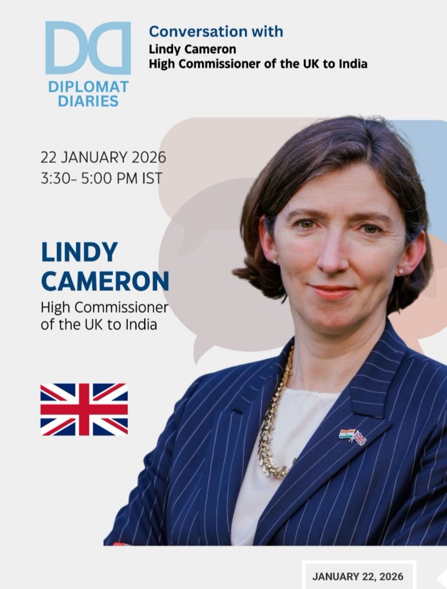 I'm thrilled to have attended the insightful UK-India bilateral ties event in New Delhi on 22 January 2026, as a Scholar Member (AM) of the Manohar Parrikar Institute for #Defence_Studies_And_Analyses (MP-IDSA).

Had a meaningful conversation with #The_High_Commissioner
