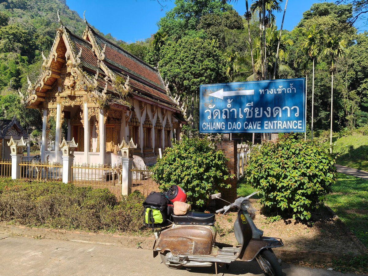 budgetcatcher's tweet photo. Wat Tham Chiang Dao – A Sacred Journey into Thailand’s Hidden Mountain World.

If you’re exploring northern Thailand and want to experience something truly special beyond the usual tourist routes, Chiang Dao Cave Temple (Wat Tham Chiang Dao) should be high on your list.

A Cave with Over 400 Years of History!
Located at the foot of Doi Luang Chiang Dao, Thailand’s third highest mountain, this sacred cave temple combines nature, history, and spirituality in one fascinating place. It’s only about 70 km north of Chiang Mai, making it a perfect half-day or full-day trip by car or scooter.

Practical Tips for Visiting Chiang Dao Cave:
🕯️ Bring small cash for entrance and guide fee.
👟 Wear good shoes – the cave floor can be slippery.
👕 Dress respectfully (it’s an active temple).
📸 Photography is allowed, but be respectful.
🛵 Best reached by car or scooter for full flexibility.

Get more details: 
https://t.co/XtpjVMA5rn

The best way to visit Chiang Dao Cave and explore the region is with your own car or scooter. No schedules, no stress – just pure freedom.

Check our car & scooter rental rates, feel free to contact us:

BudgetCatcher
Car & Motorbike Rental Chiang Mai
Phone/WhatsApp: +66 876 22 77 99
https://t.co/OX5A54PkO6