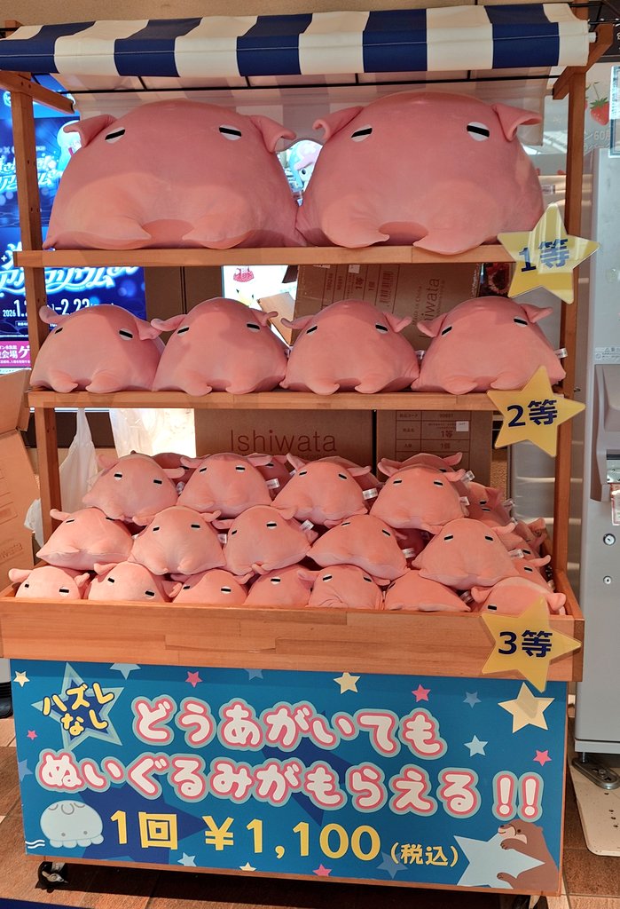 どうあがいてもメンダコが貰えるくじ、抗えるはずもなく… #ヘブバン