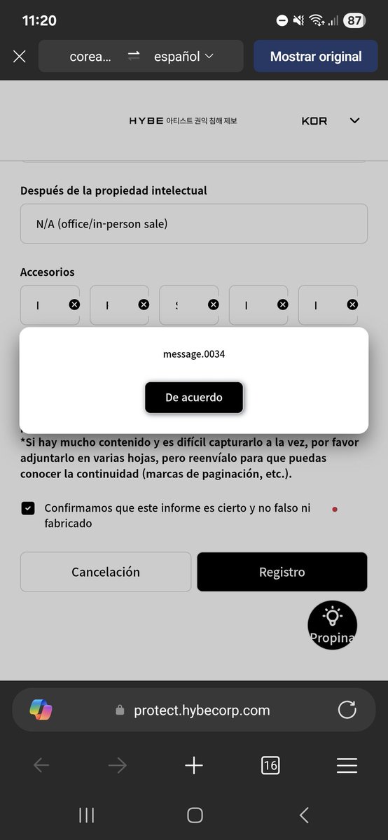 ArmyLinan's tweet photo. @ArmyPowerMex @streambtsmexico Porque me aparece esto? https://t.co/uVpuvgLV21