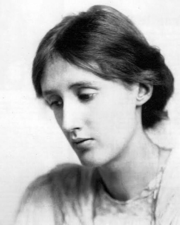 No need to hurry, no need to sparkle.
No need to be anybody but oneself.

Virginia Woolf
born #OTD 1882