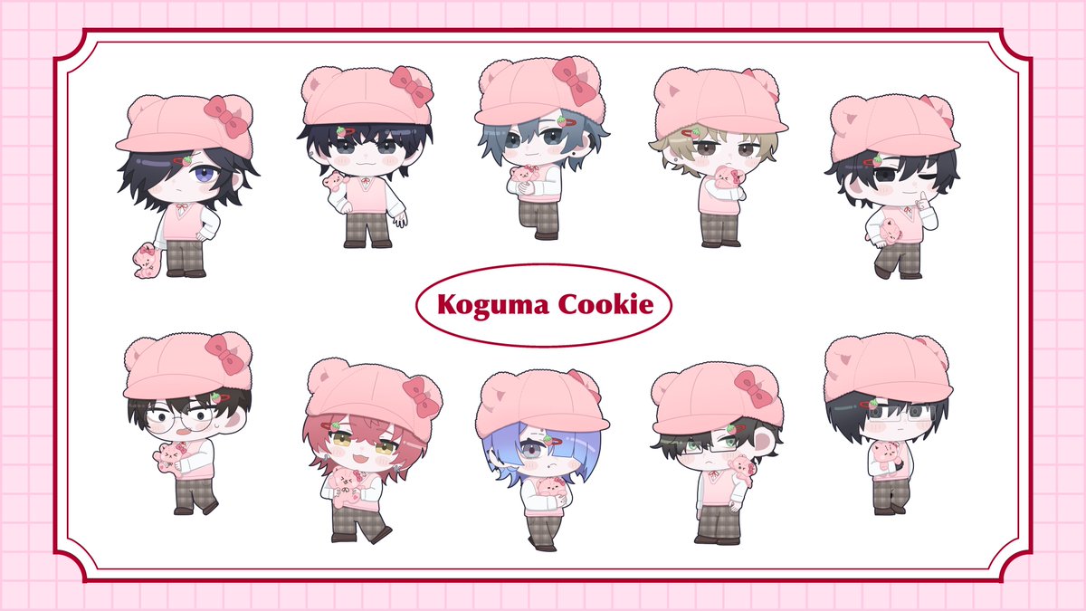 #こぐま菓子展 
miniこぐま男子~🎀