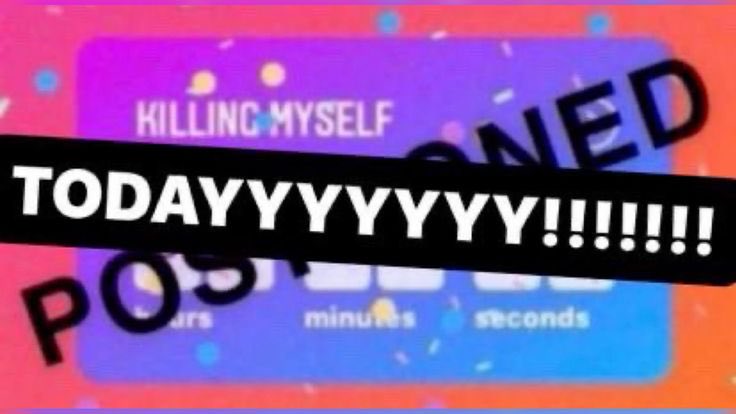 evilloopy's tweet image. Mass suicide is now