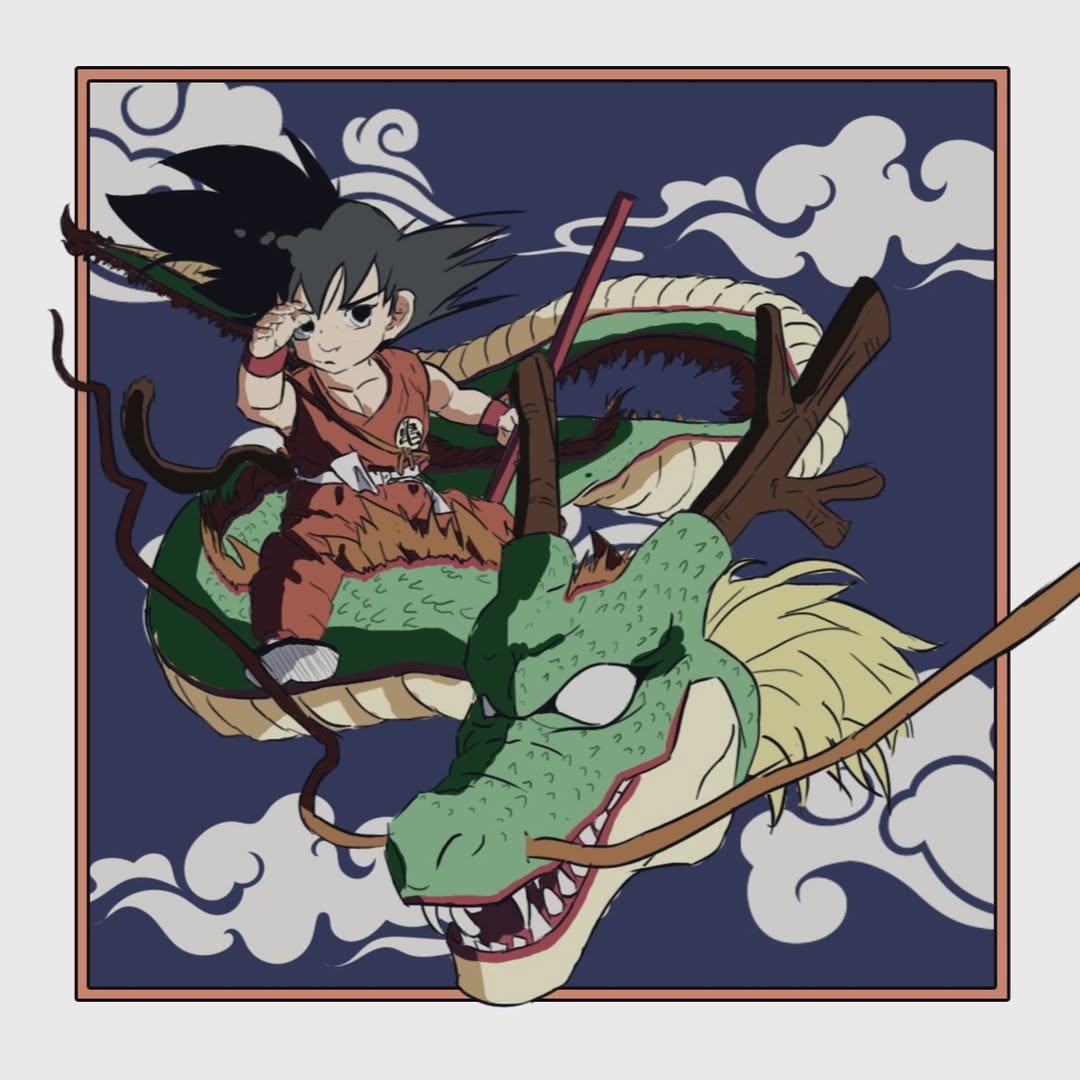 Rog_ExE's tweet photo. Dragon Ball Returns!!!

My little piece of art based on the cover of the first edition of Dragon Ball!!!

#Goku #DragonBall #DragonBallSuper https://t.co/GsrhrGz4pd