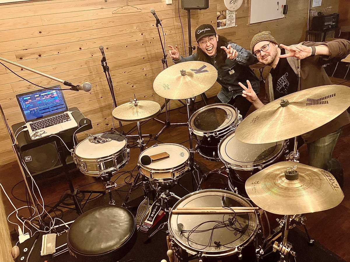 #STDRUMS ユージ・レルレ・カワグチ tweet media