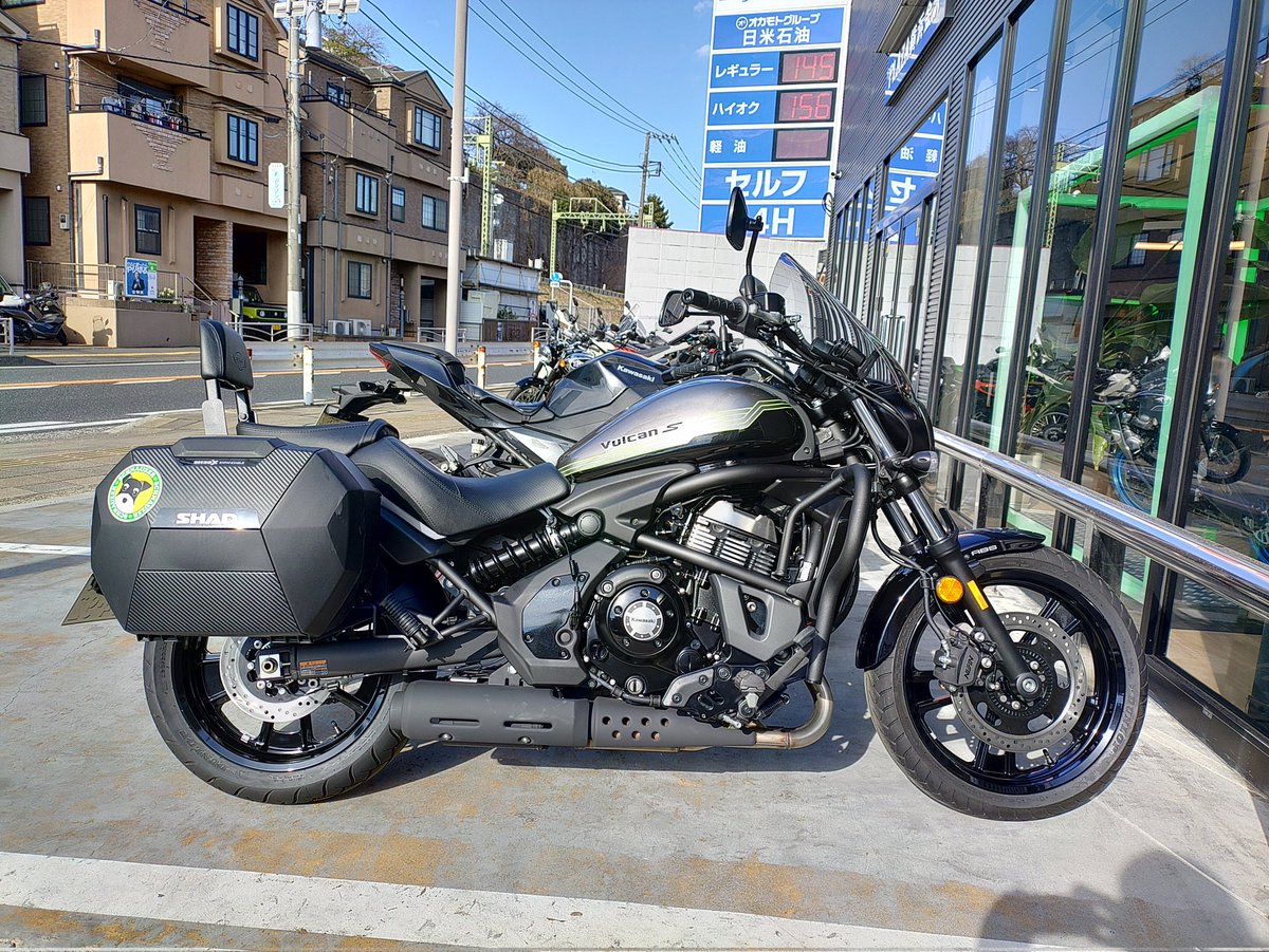 Kan1167181's tweet image. Kanさん二輪隊4号機
Kawasaki Vulcan-S
2026年式
650cc
爆誕🥰

二輪免許取得し36年
6年ぶりのオートバイ
12年ぶりのMT

私のなかで
終わっていなかった
何かを求めて
リターンライダーに
なりました🥰
新たな旅の仲間です
宜しくお願い申し上げます🙇

#VulcanS
#カワサキ 
#リターンライダー