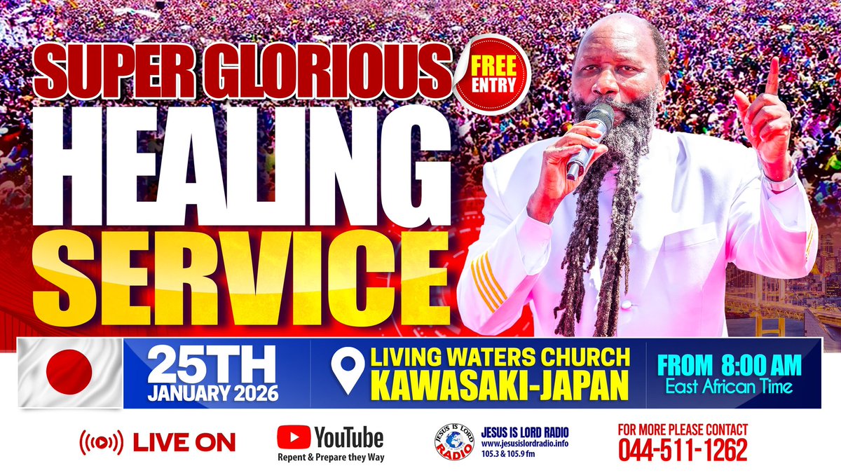 RepentNC's tweet image. Welcome to today's powerful healing service. 
#JesusStormsKawasaki