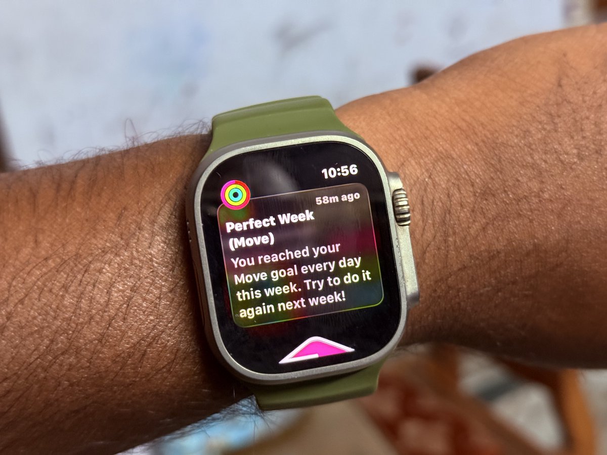 If Redmi can add something like this in their #RedmiWatchMove

It will be crazy. Already their watch is super value for money. With motivational data like this will add even more value to it. 

Meanwhile this is where Apple Watch keeps scoring for years 🙌

#AppleWatch