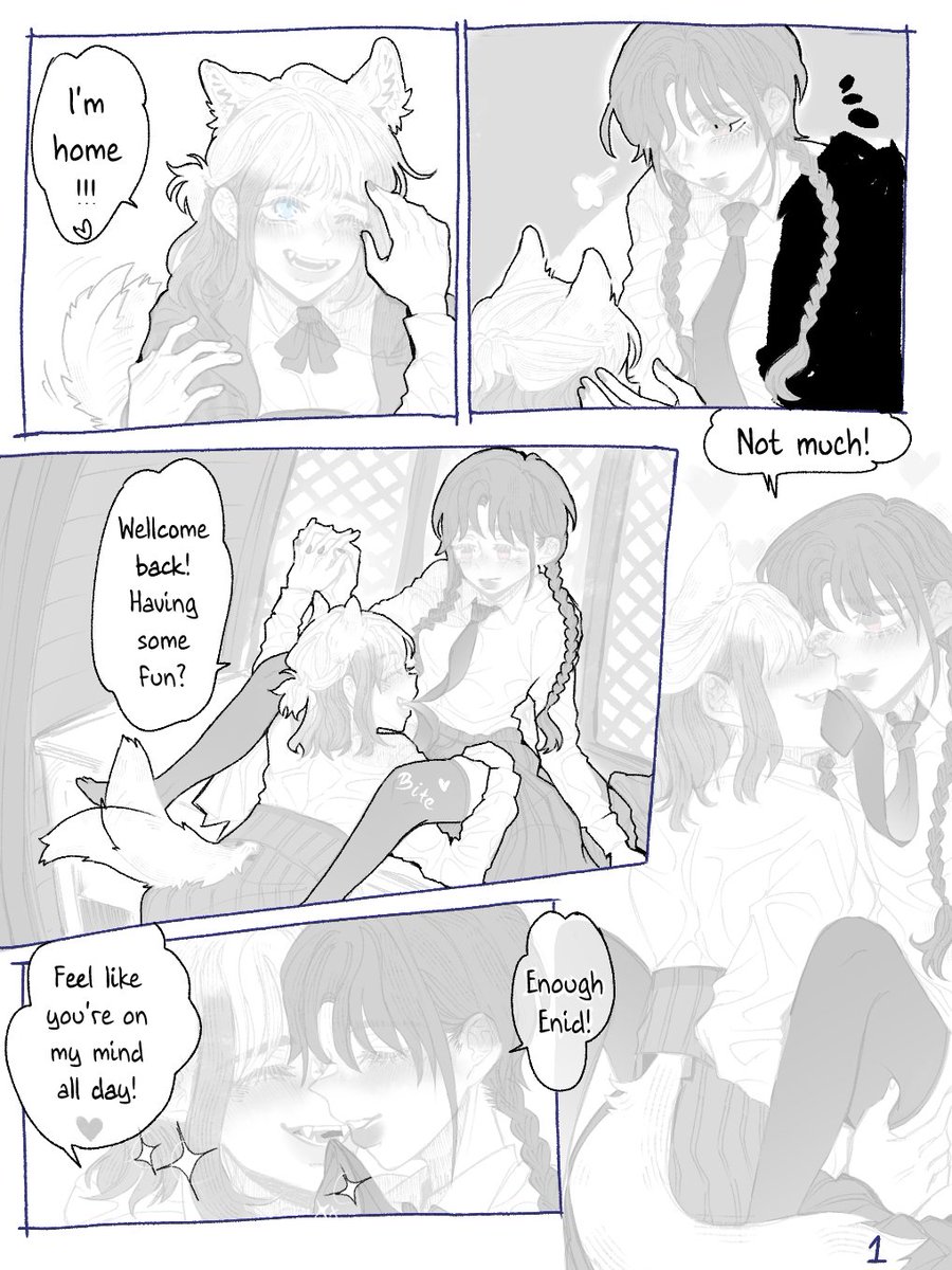 lazydogcc_artic's tweet image. I love ya guys so much
New maid &amp;amp; halloween only new pages now available &amp;gt;&amp;lt;💞💞
#fanart #fyp #wen