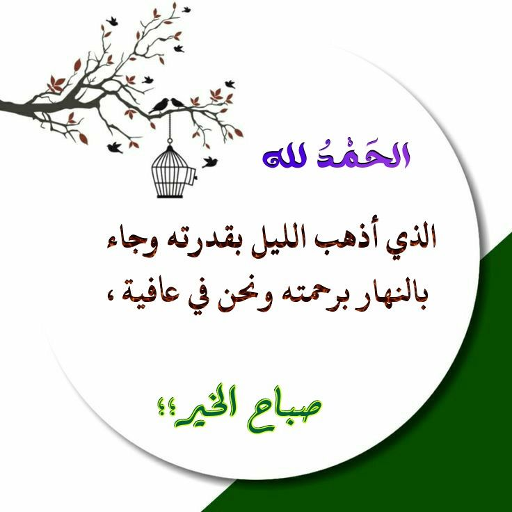 #صباح_الأشياء_المُشرقة 
من رطّب قلبهِ بذكرِ الله،لن يتعب من جفافِ الحياة. 
اذكروا الله كي تكونوا بخير.
صباحكم خير وبركة ..