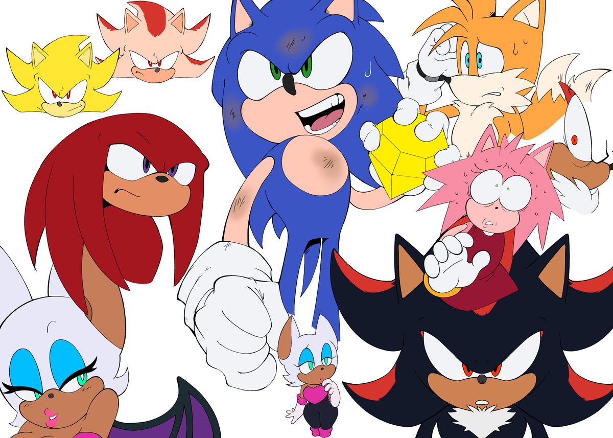 drew a few scenes from SA2