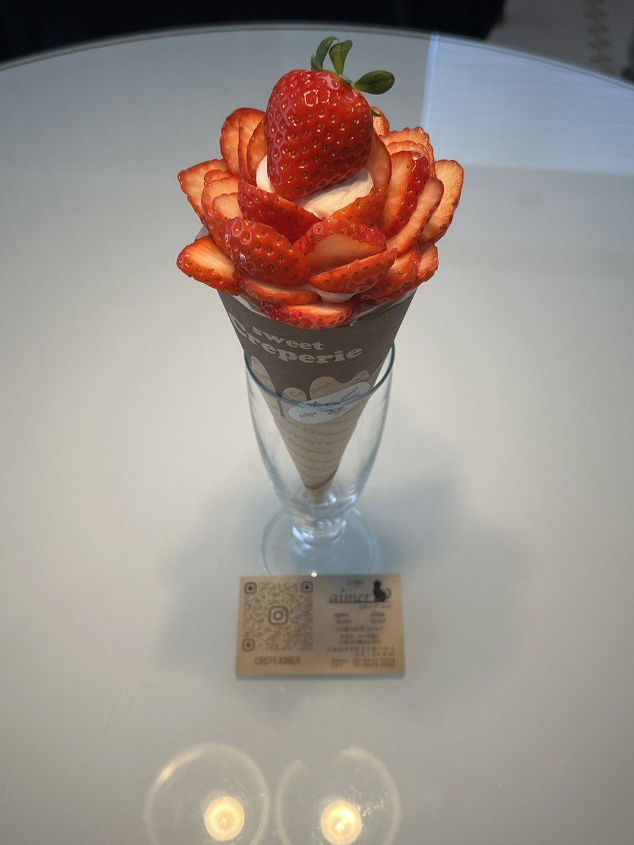 うまぁぁぁぁぁ💗💗💗

#crepeaimer