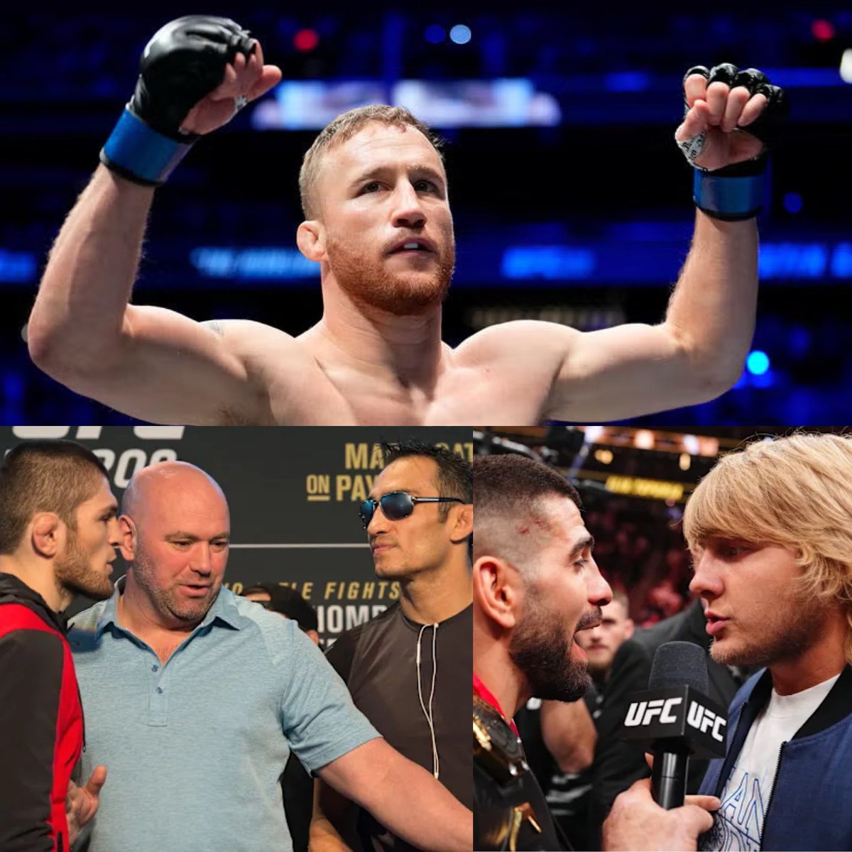 Justin Gaethje killed Khabib vs. Tony and Topuria vs. Pimblett.