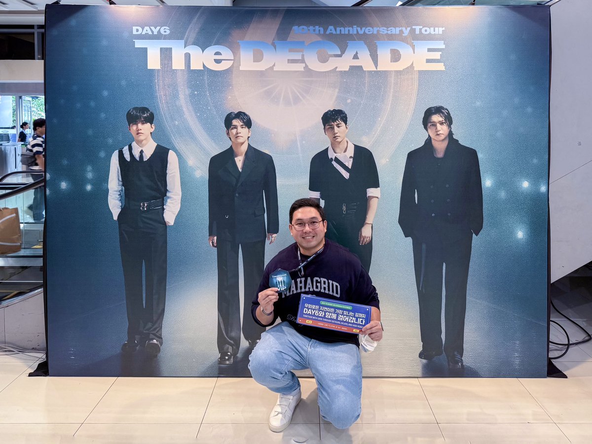 raamseees's tweet photo. Starting the year with #Day6! 🍀
#DAY6_10th_Anniversary_Tour
#The_DECADE 
#DAY6inManila https://t.co/ssDFEaHK1W