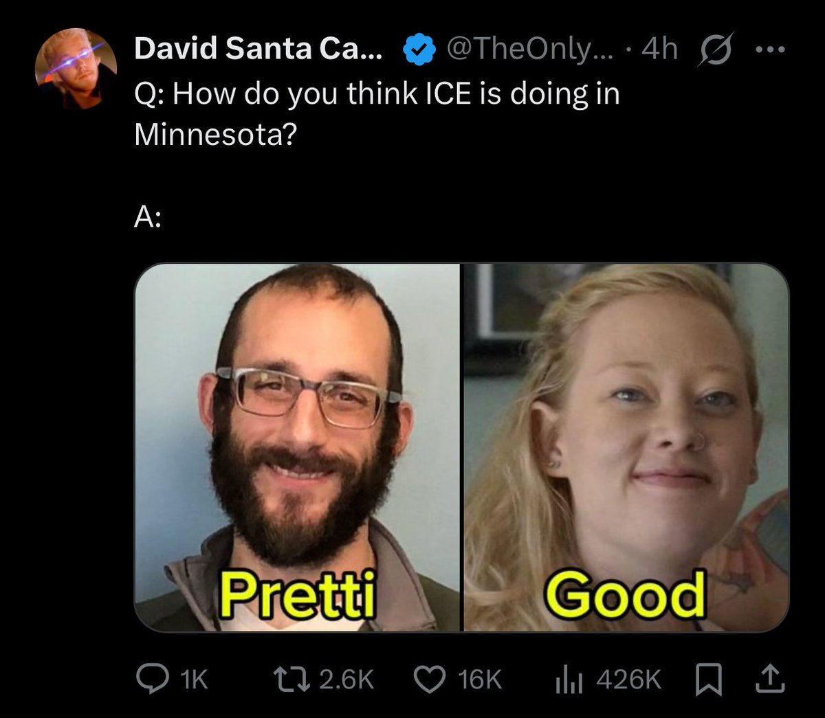 StevenGlinert's tweet photo. The conservative movement is basically a weird cult where everyone is an angsty teenager posting “you don’t even want to know what goes on in my sick twisted mind” https://t.co/IG4wnrixJD