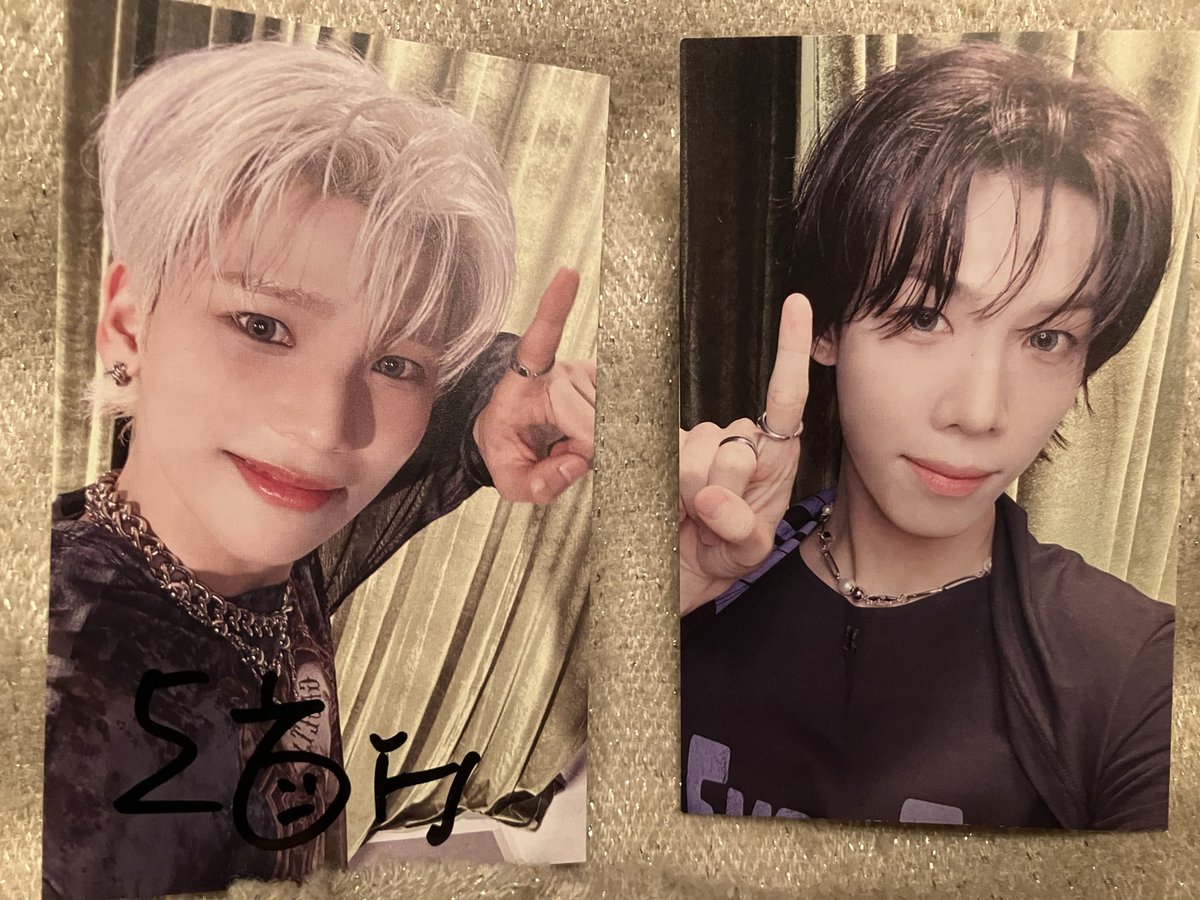 n.SSign   ドハ　トレカ　Fromm特典　直筆サイン n.SSign JAPAN TOUR 会場CD特典トレカ 譲)ドハ（サイン入り）、ロビン