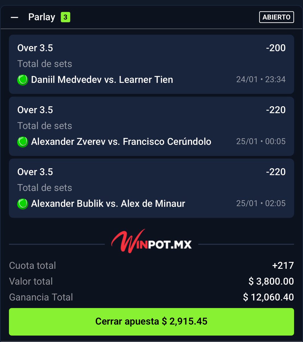 ¿Alguno de estos juegos de octavos de final del #AustralianOpen queda 3-0?