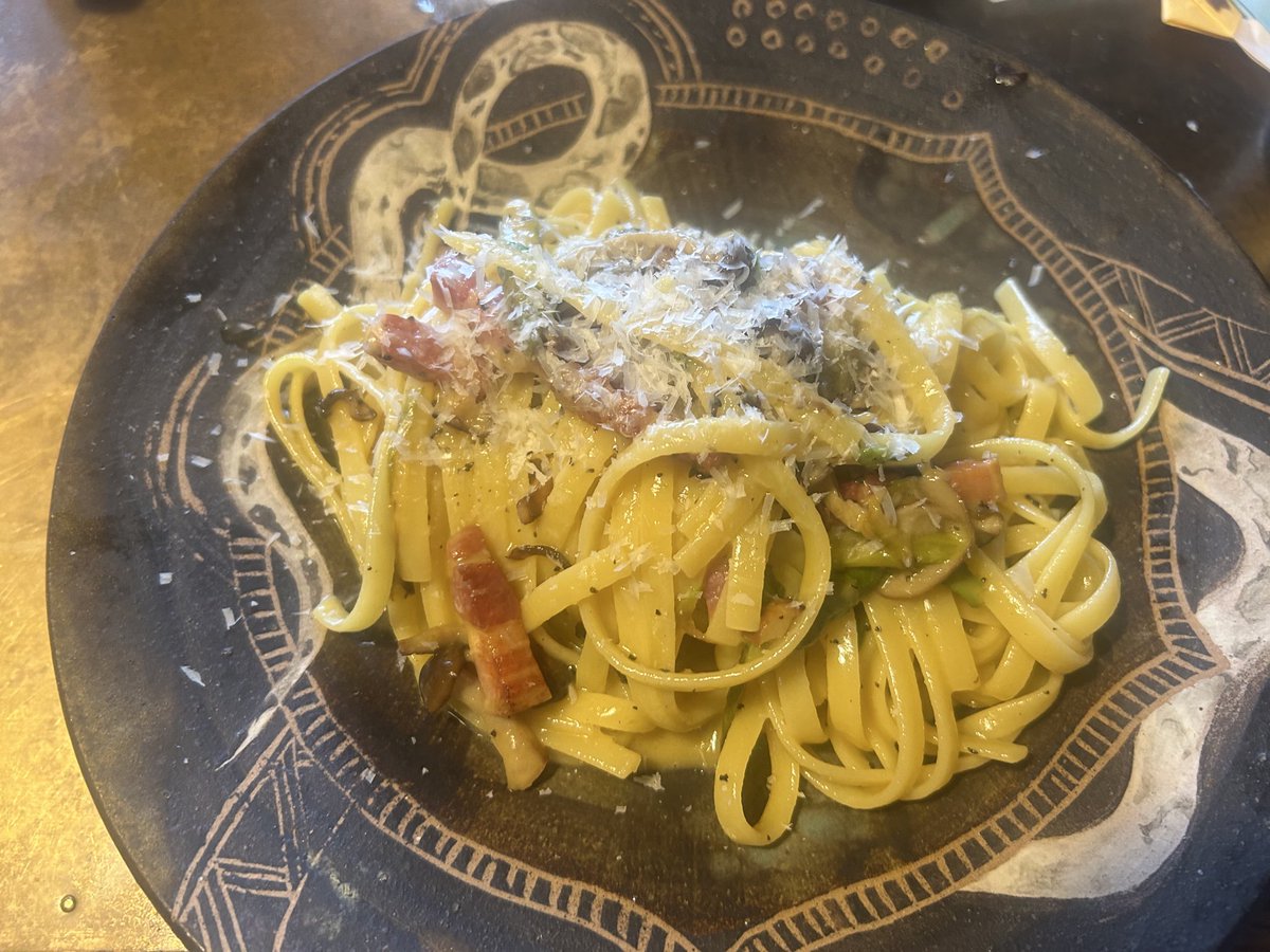 久しぶりにカルボナーラつくった