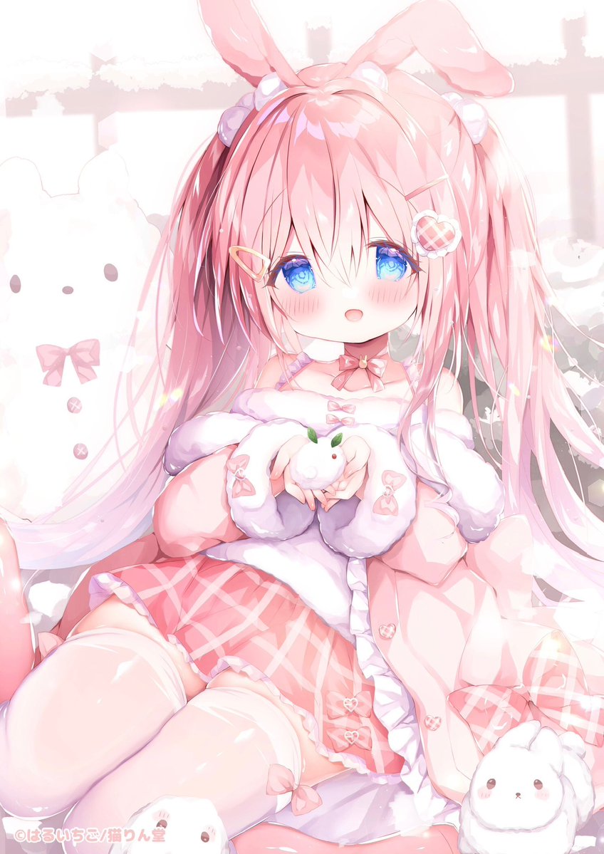 えへへ…上手にできたよ🐰🌸💕 